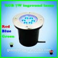 ip67 waterproof 7w 12v led underground lamp